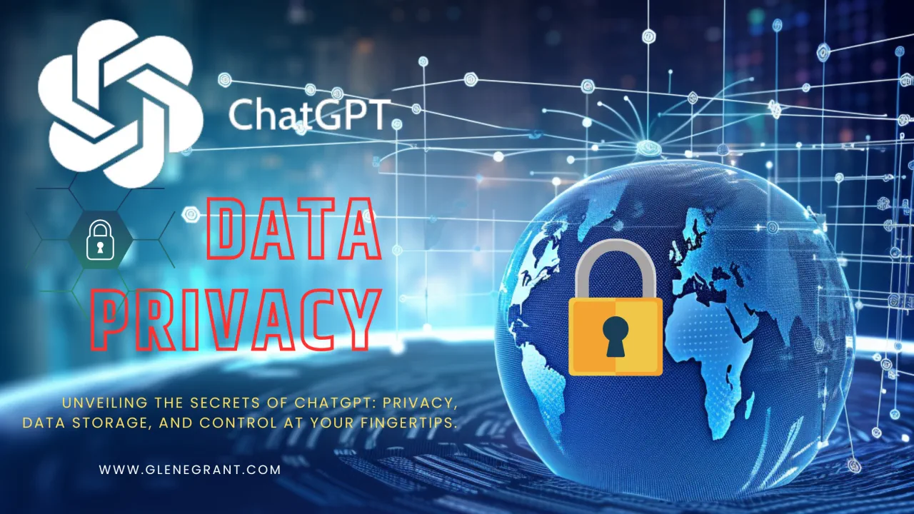 Image of security settings to represent ChatGPT's privacy controls