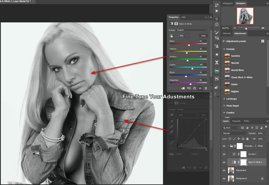 Photoshop Adjustment Preset Game Changer for Photographers 3 Visuals for fine tuning presets