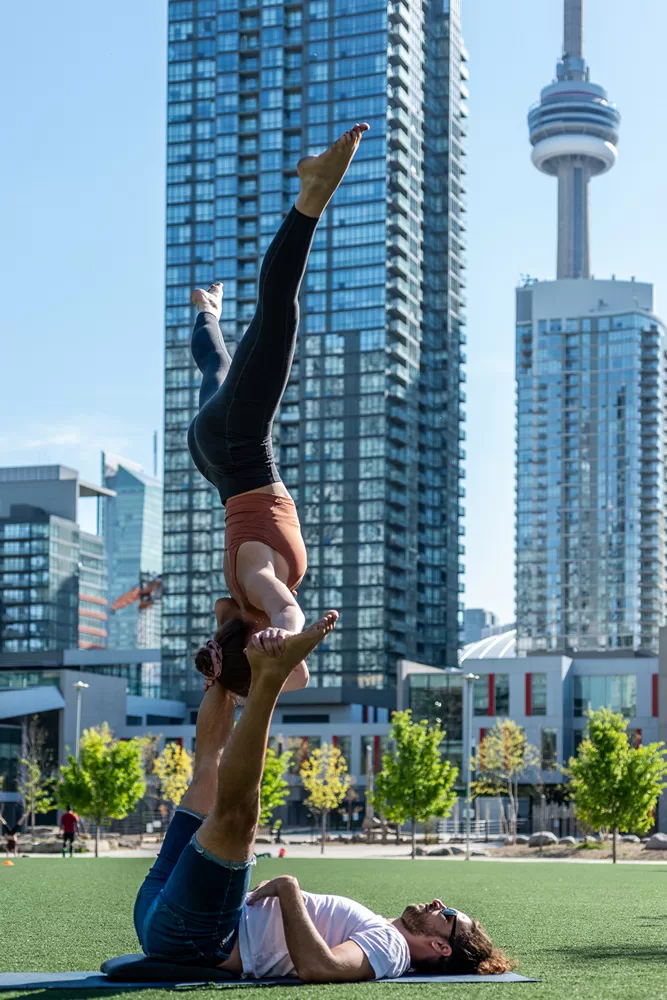 Acro in the park